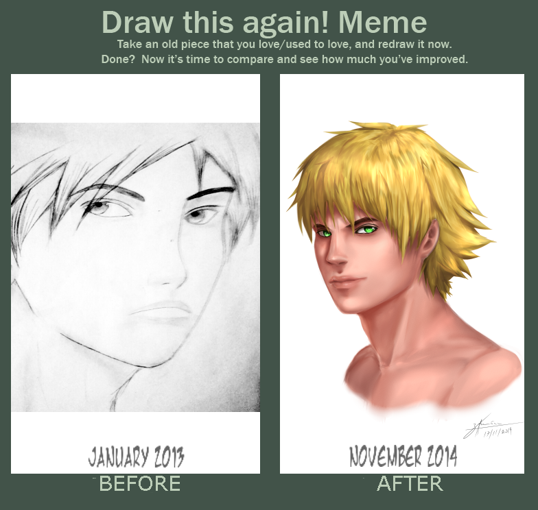 Before and After: Improvement Meme