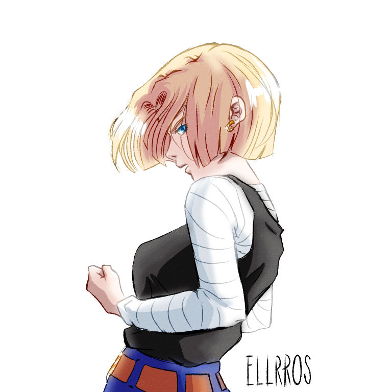 Android 18 Fanart By Ellrros On Deviantart Android 18 Fanart By Ellrros On Deviantart