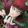 Gaara with katana