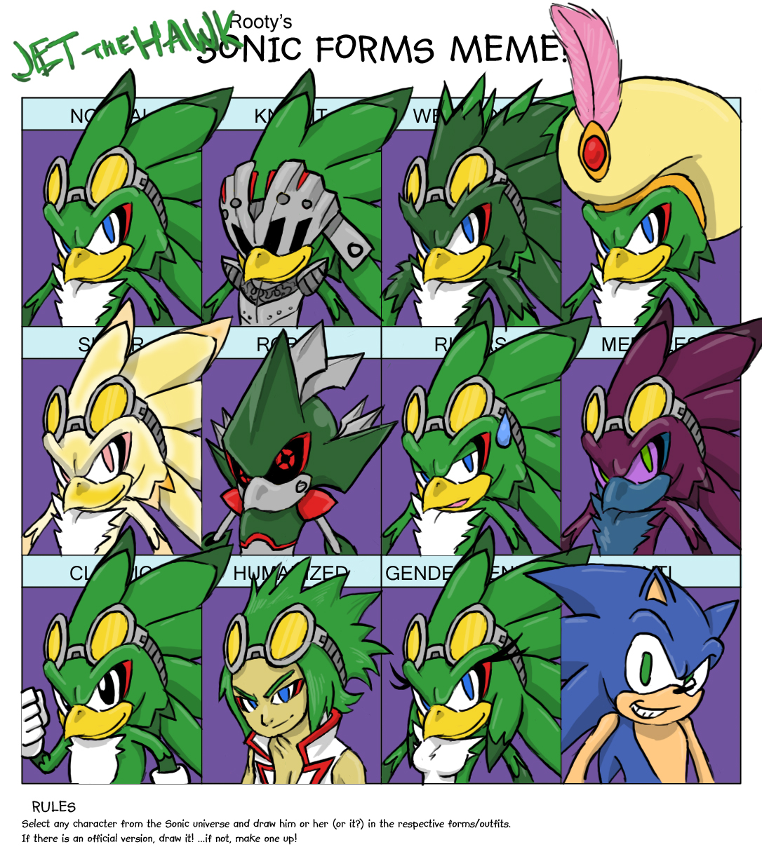 Sonic Forms Meme Jet By ProfessorZolo On DeviantArt sonic-forms-meme-jet-by-professorzolo-on-deviantart