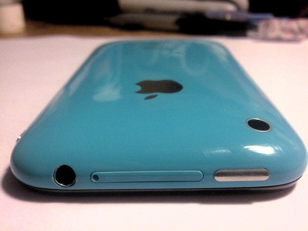 Light Blue iPhone Housing Back