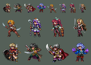 R3P - Battle Sprites