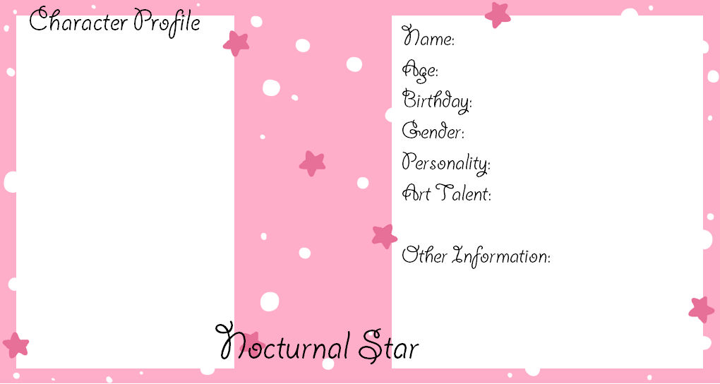 Pink Form Example Pink Form by MikaFacePlz on DeviantArt