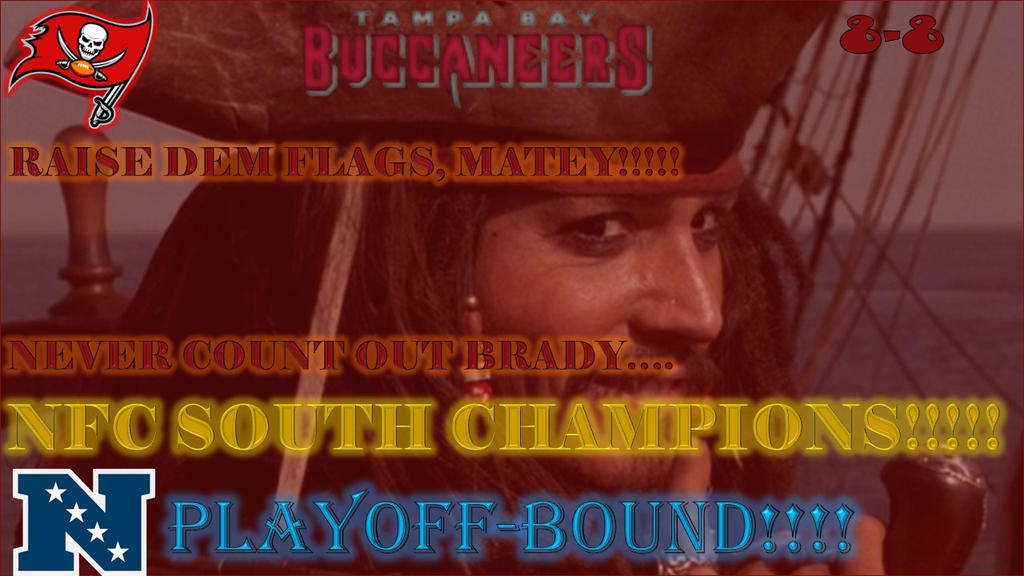 The Tampa Bay Buccaneers Win The Nfc South (2022) by SuperheroCat2000 ...