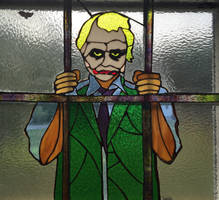 Joker Stained Glass