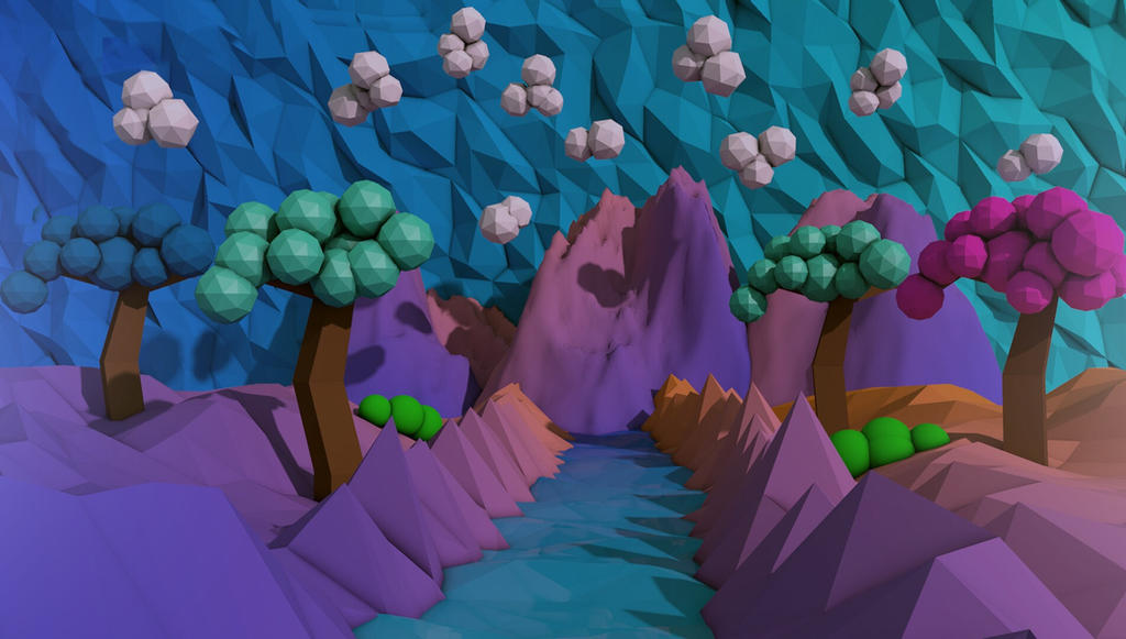 Low Poly Design by SteadyStudios on DeviantArt