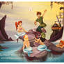 Peter Pan and the Mermaids