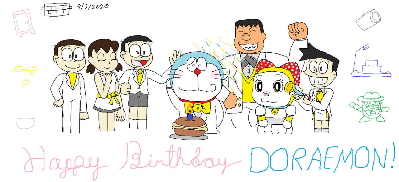 Doraemon Birthday 2020 by on DeviantArt Doraemon Birthday 2020 by on DeviantArt