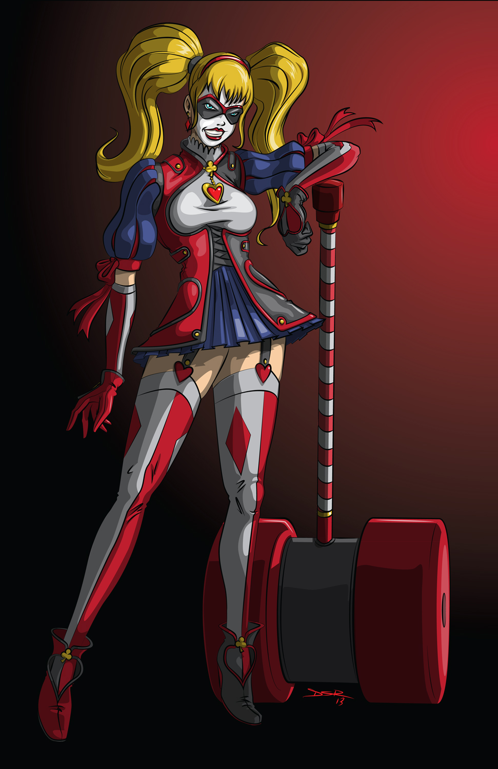 Harley Quinn Fan Art Diego ALT COLOR FNL LowRez