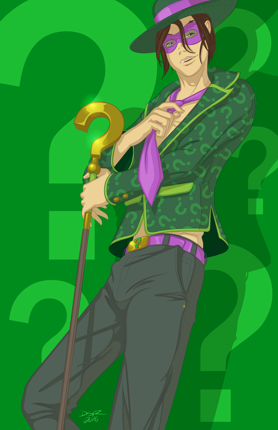 The Riddler by thek0n on DeviantArt