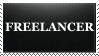 Freelancer stamp by snakeartworx