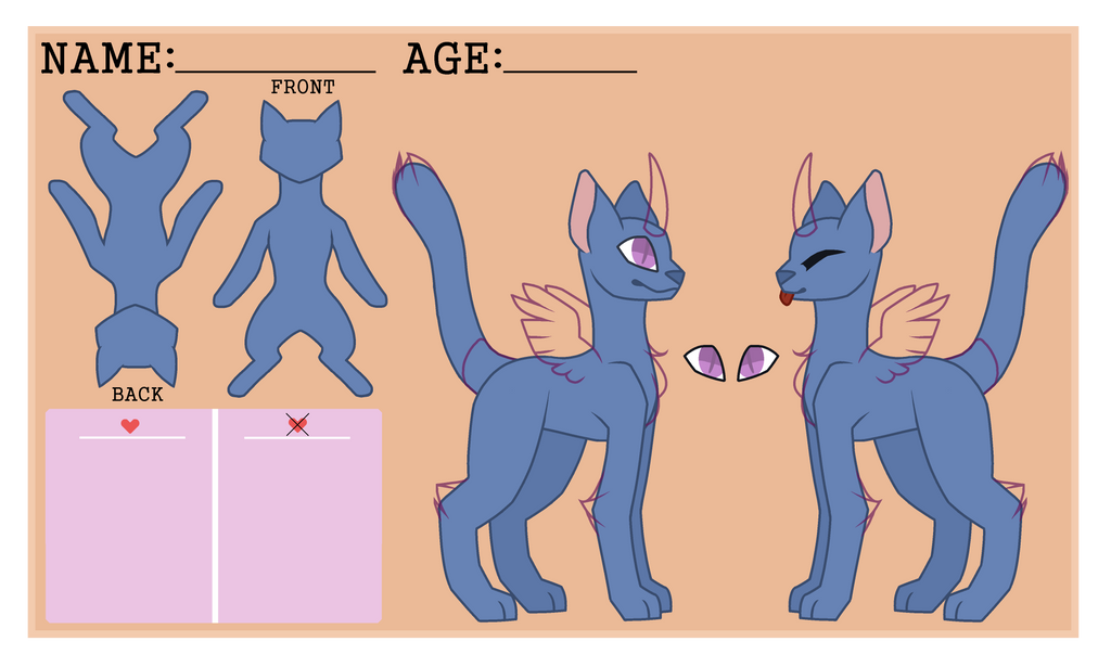 Feline Ref Base Cat Ref (base #51) by alexsasha235 on DeviantArt