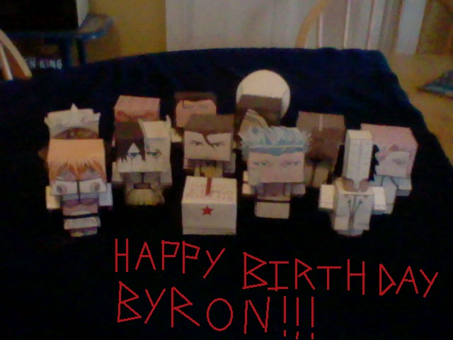 Happy Birthday Byron!!!  From Aizen and the espada