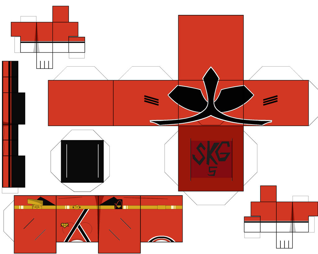 Red Samurai Ranger/Lauren Shiba by superkamiguru5 on DeviantArt