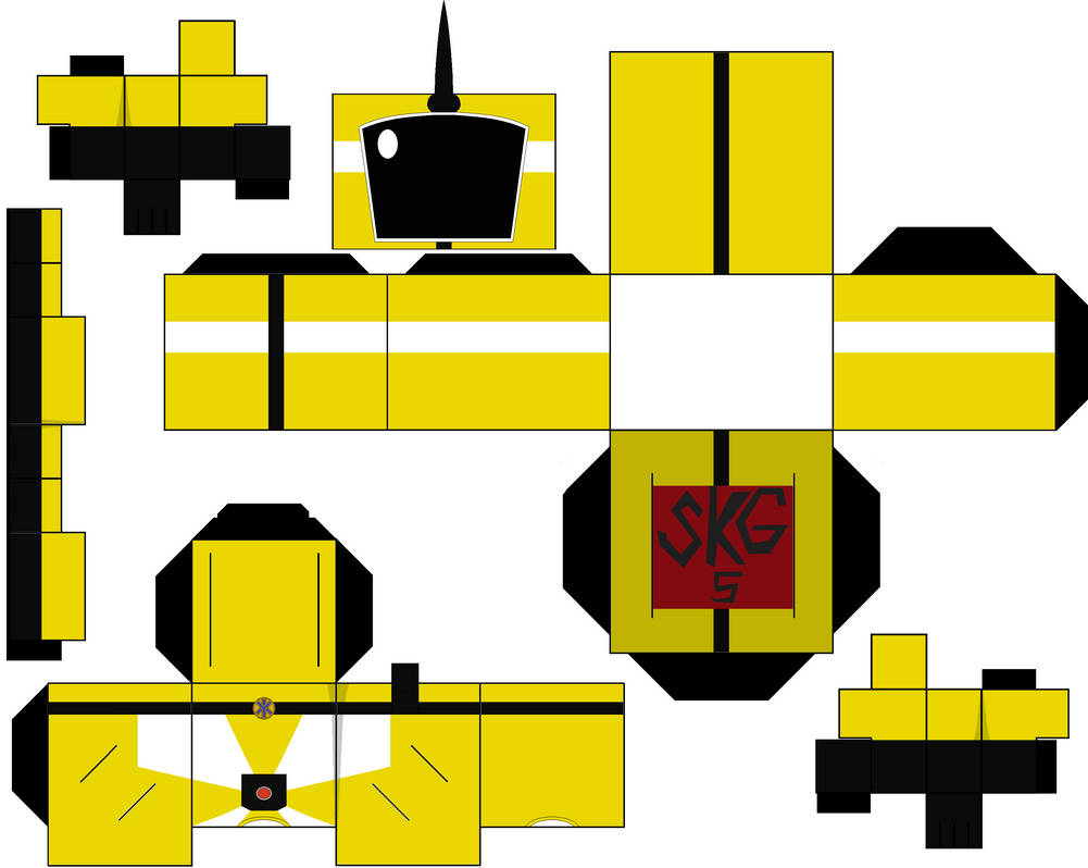 Yellow Cyborg Ranger by superkamiguru5 on DeviantArt