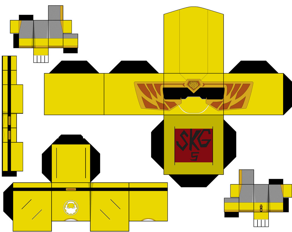 Yellow Wind Ranger/Dustin Brooks by superkamiguru5 on DeviantArt