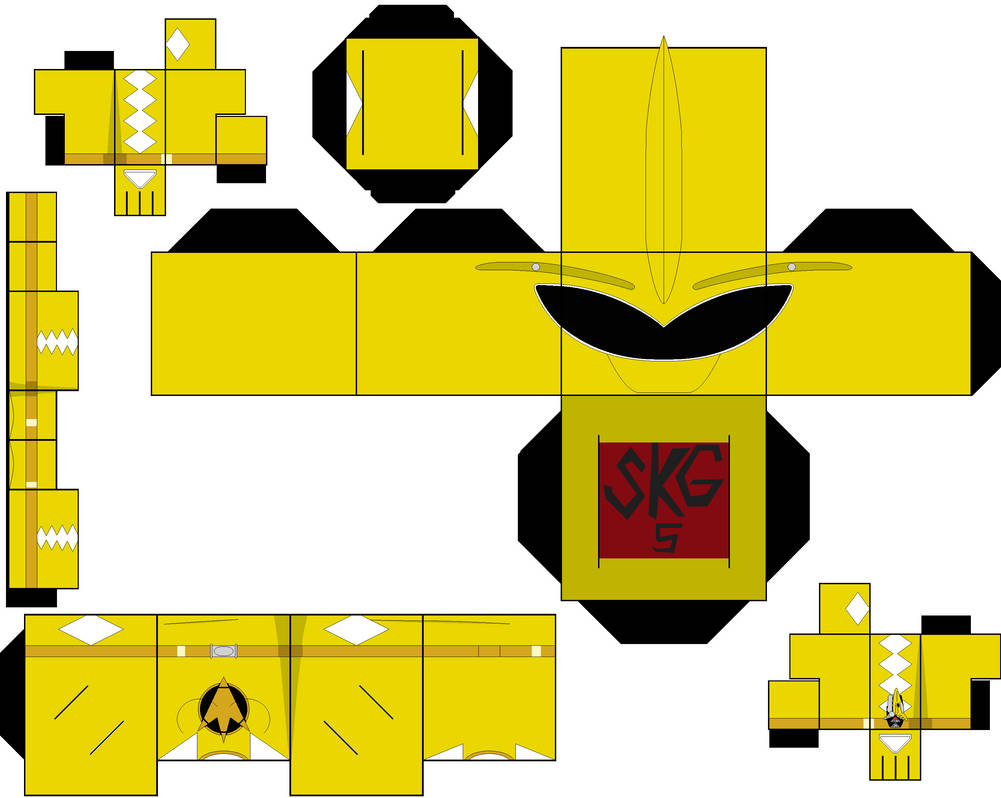 Yellow Dino Thunder Ranger/Kira Ford by superkamiguru5 on DeviantArt