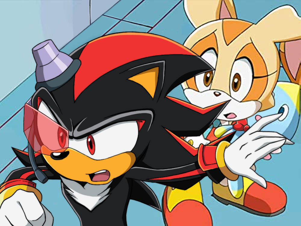 Sonic X:.Sonic,Shadow,and Amy by Meggie-Meg on DeviantArt