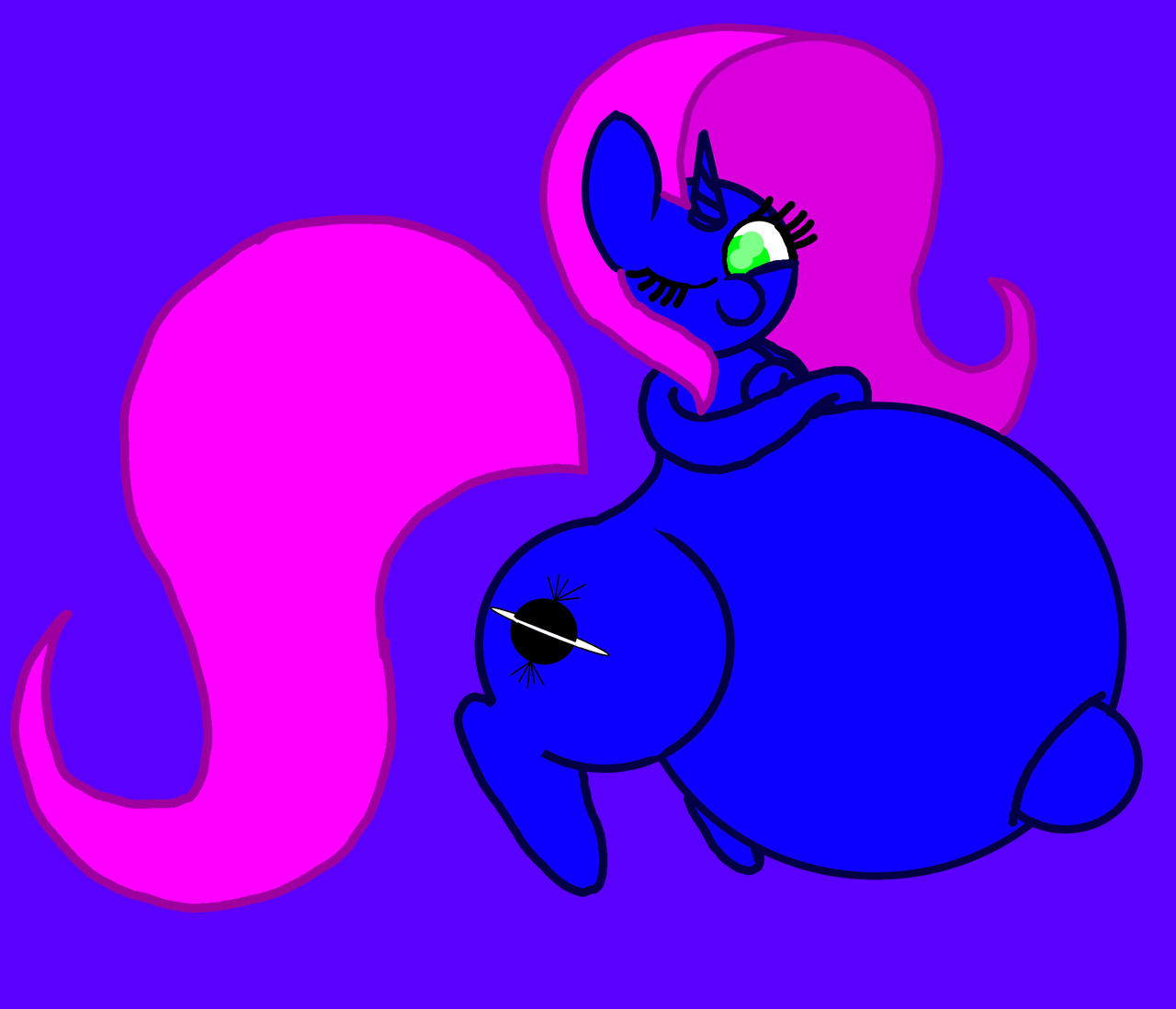Pony with Best Belly
