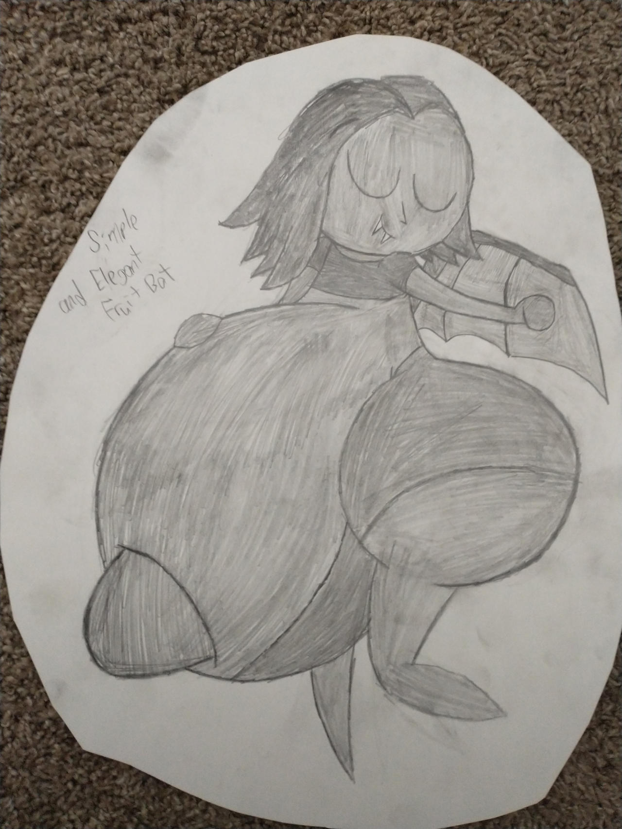 Simple and Elegant Fruit Bat