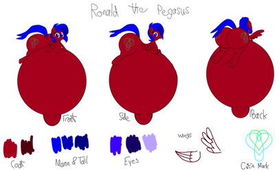 Ronald the Pegasus Reference Sheet