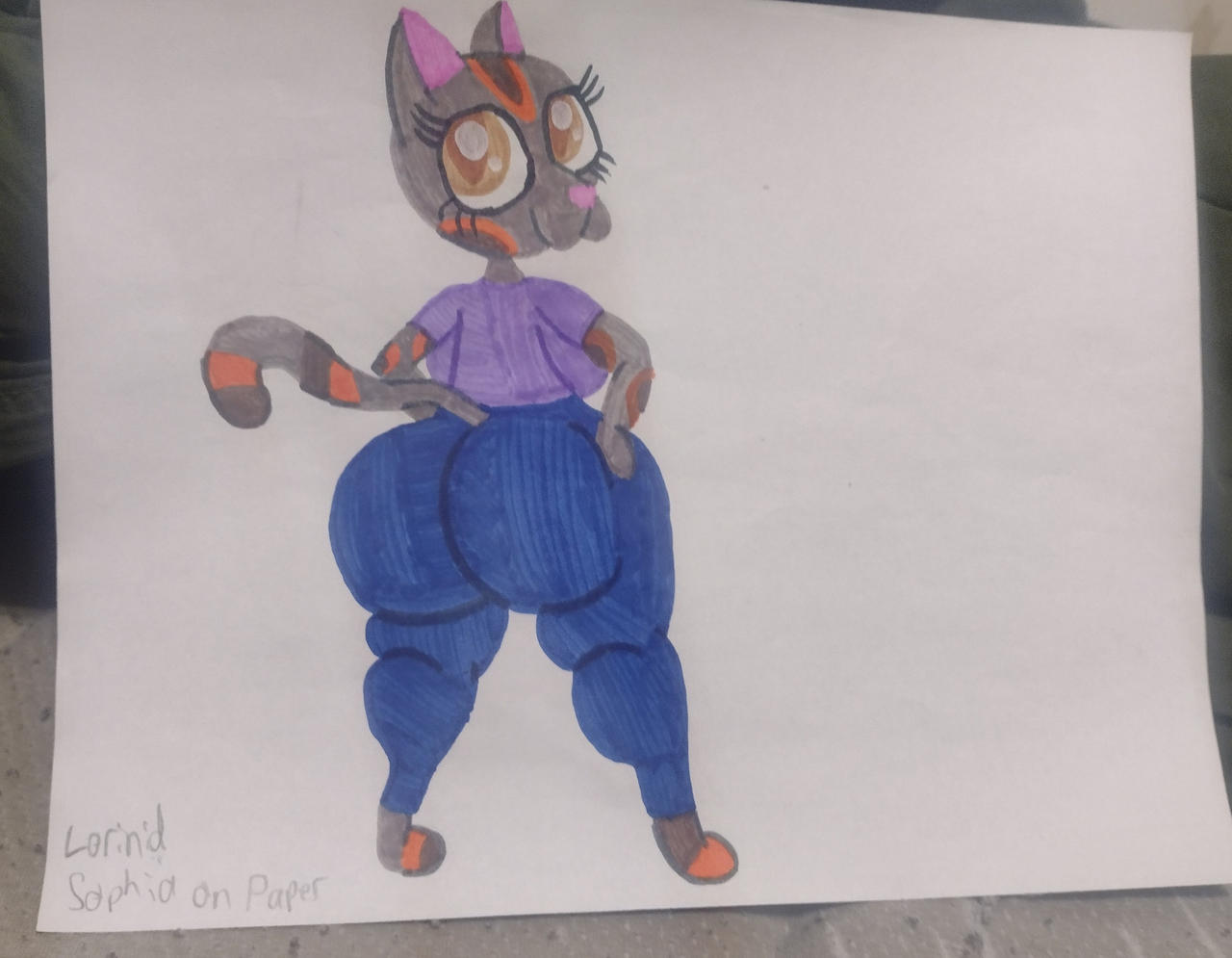 Sophia Nebula on Paper