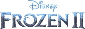 Frozen 2 (2019) logo #2 png.