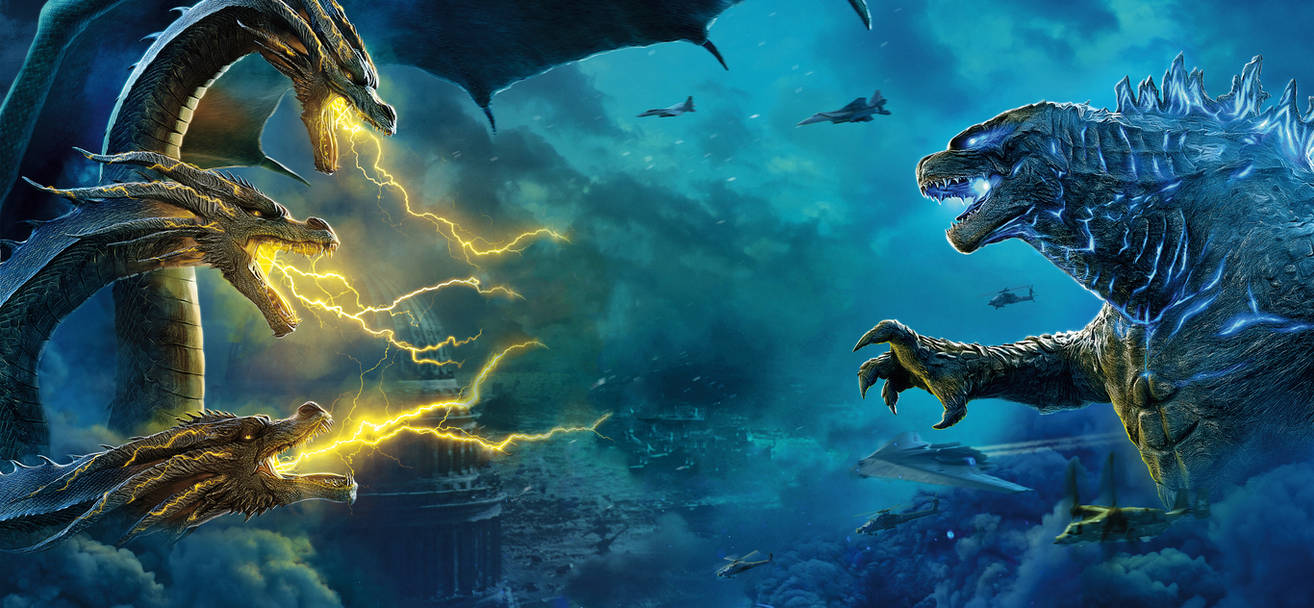 Image result for godzilla king of the monsters banner