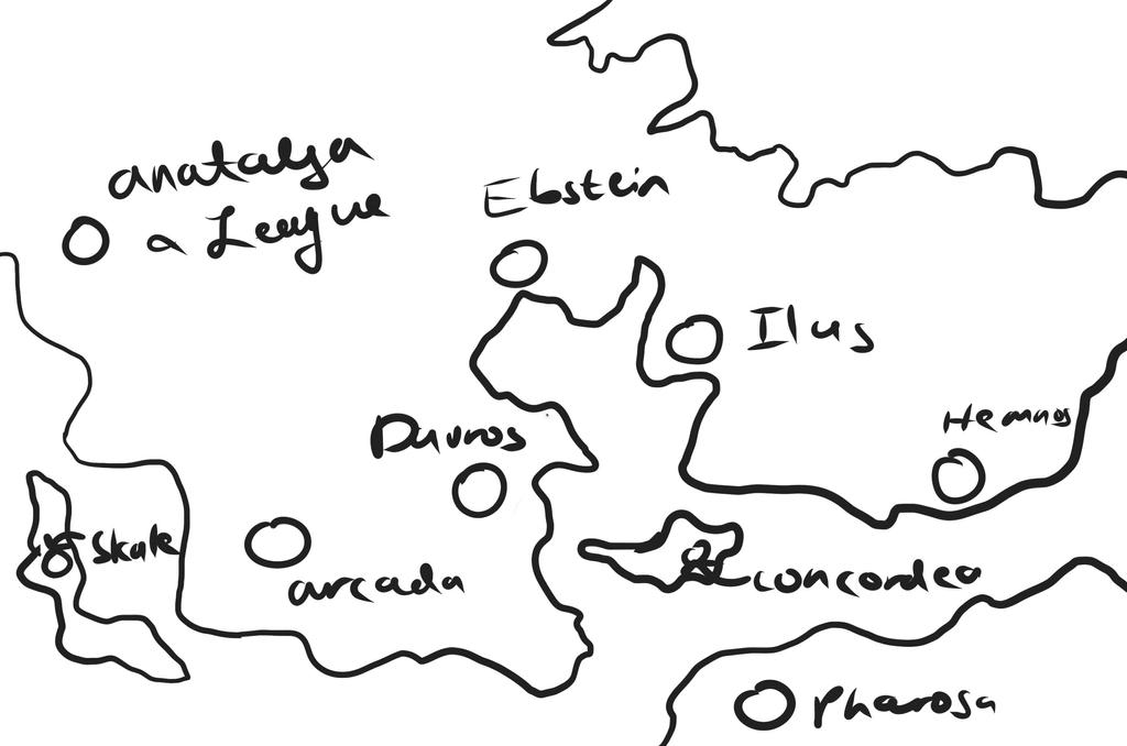 Shandaer Map (Will be redrawn someday)