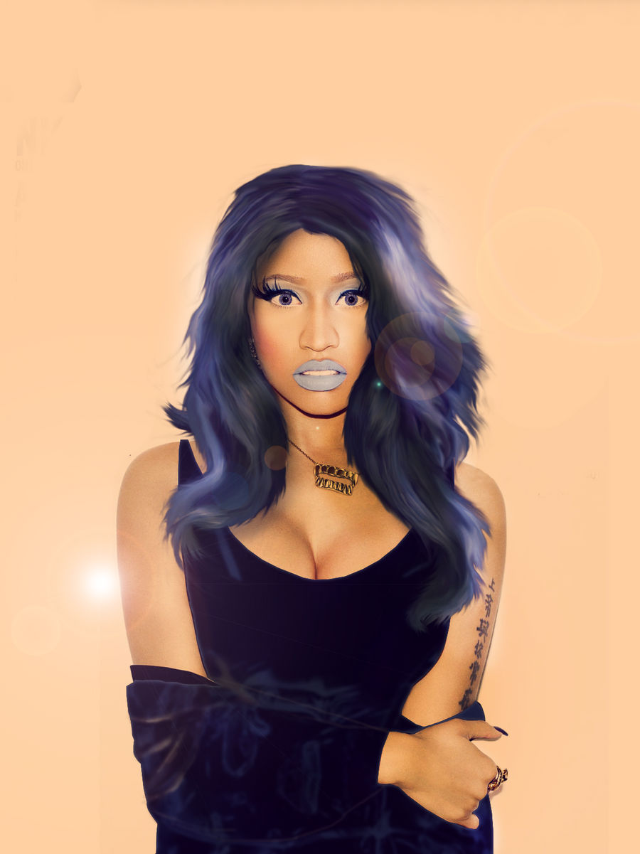 Nicki Minaj Blue Wig by patrycjaap94 on DeviantArt Nicki Minaj Blue Wig by patrycjaap94 on DeviantArt