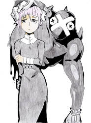 Soul Eater Crona and Ragnarok