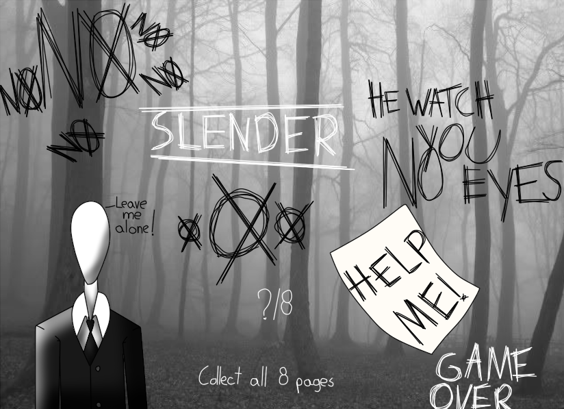 Slender Wallpaper by NyAzuraTheFoxgong on DeviantArt