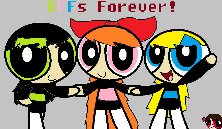 Best Friends Forever Ppg Rrb Base By Irken Pony111 by amyrosefan35 on ...