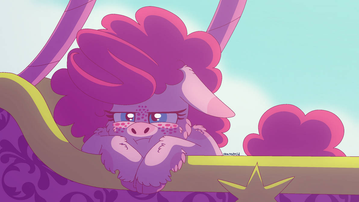 Grumpy horse on an air balloon by LambieChops on DeviantArt