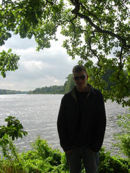 Me by a lake