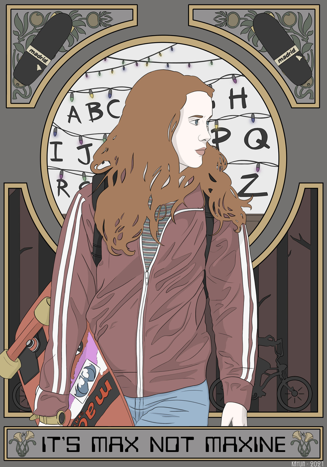 Maxine Stranger Things by Kaylin260893 on DeviantArt