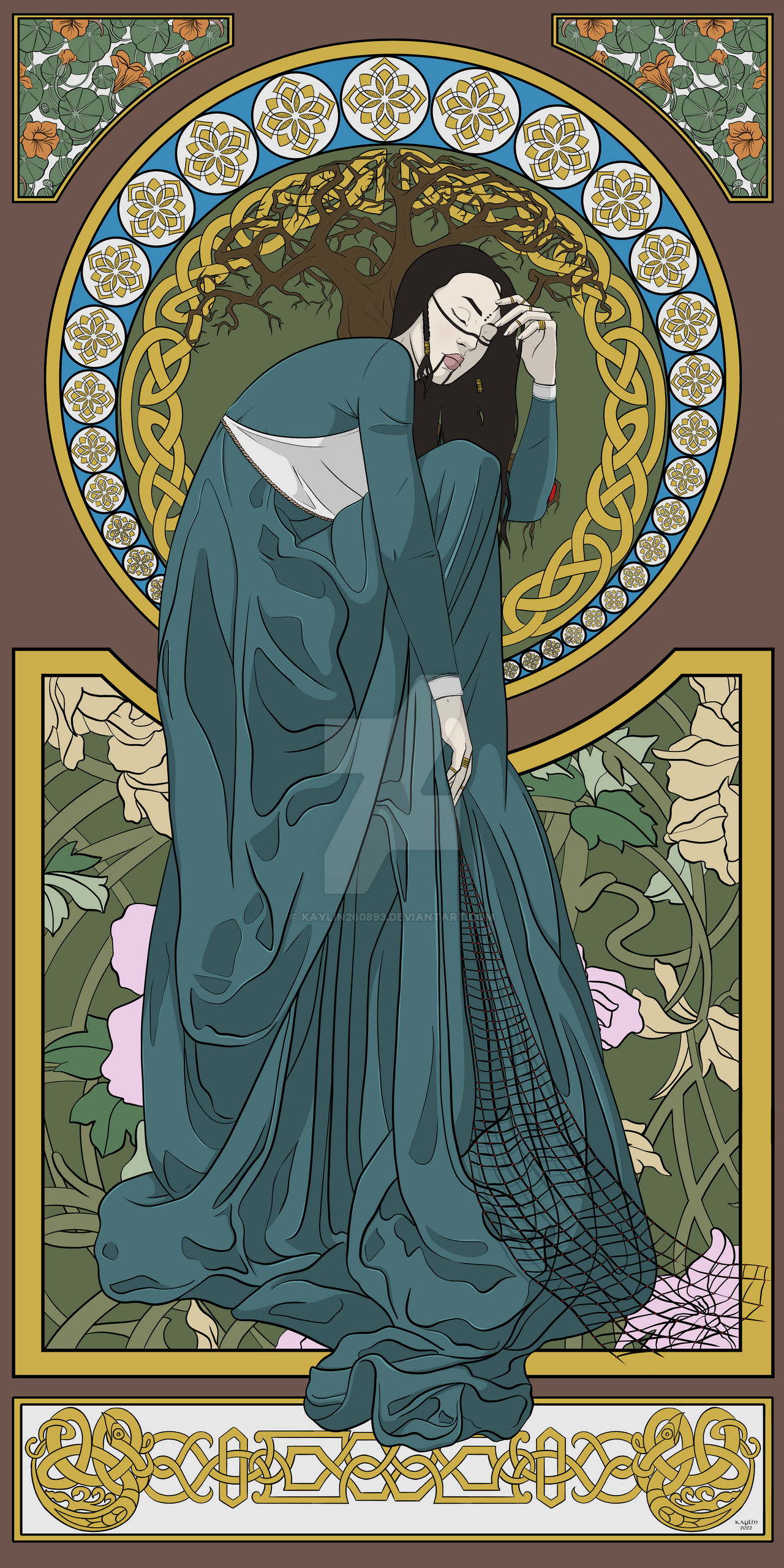 Goddess Ran Designs Ran - goddess of oceans by Kaylin260893 on DeviantArt