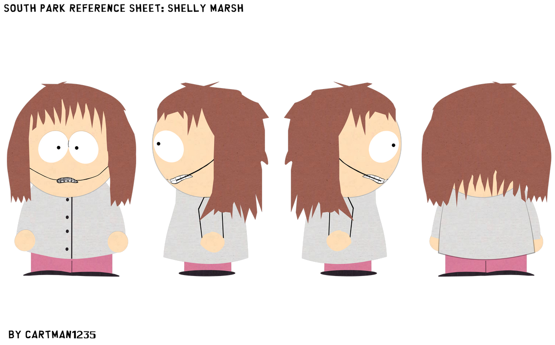Shelly Marsh Reference Sheet by cartman1235 on DeviantArt