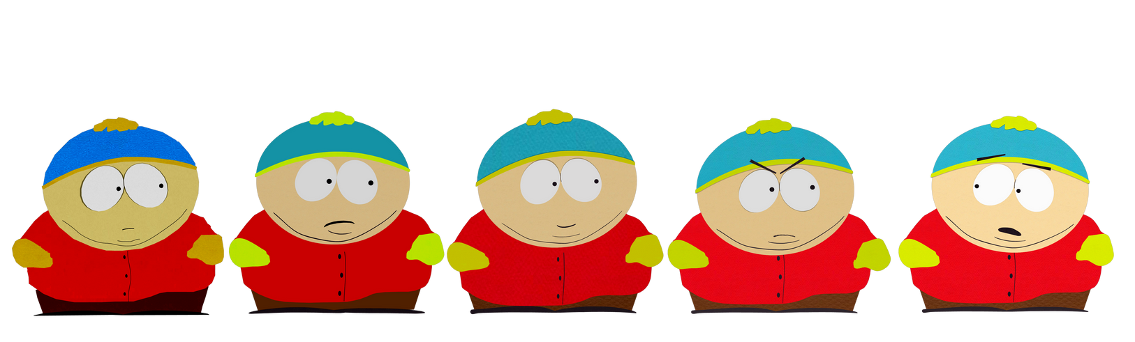 Cartman meets his previous designs