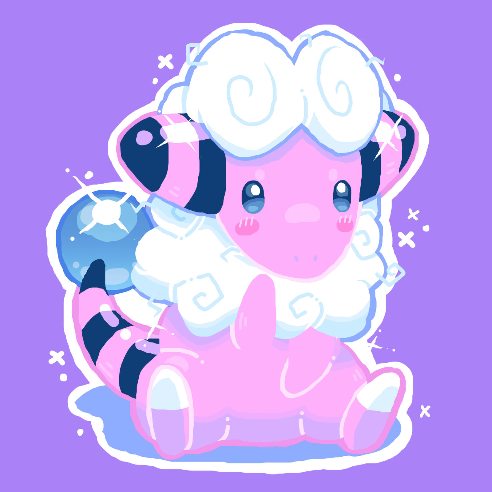 04 - ELECTRIC-TYPE: Flaaffy by KyleOliver-Art on DeviantArt