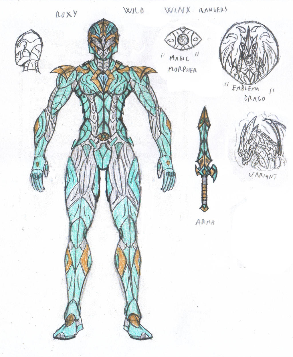 Winx Rangers Wild Winx Ranger by saramus01 on DeviantArt