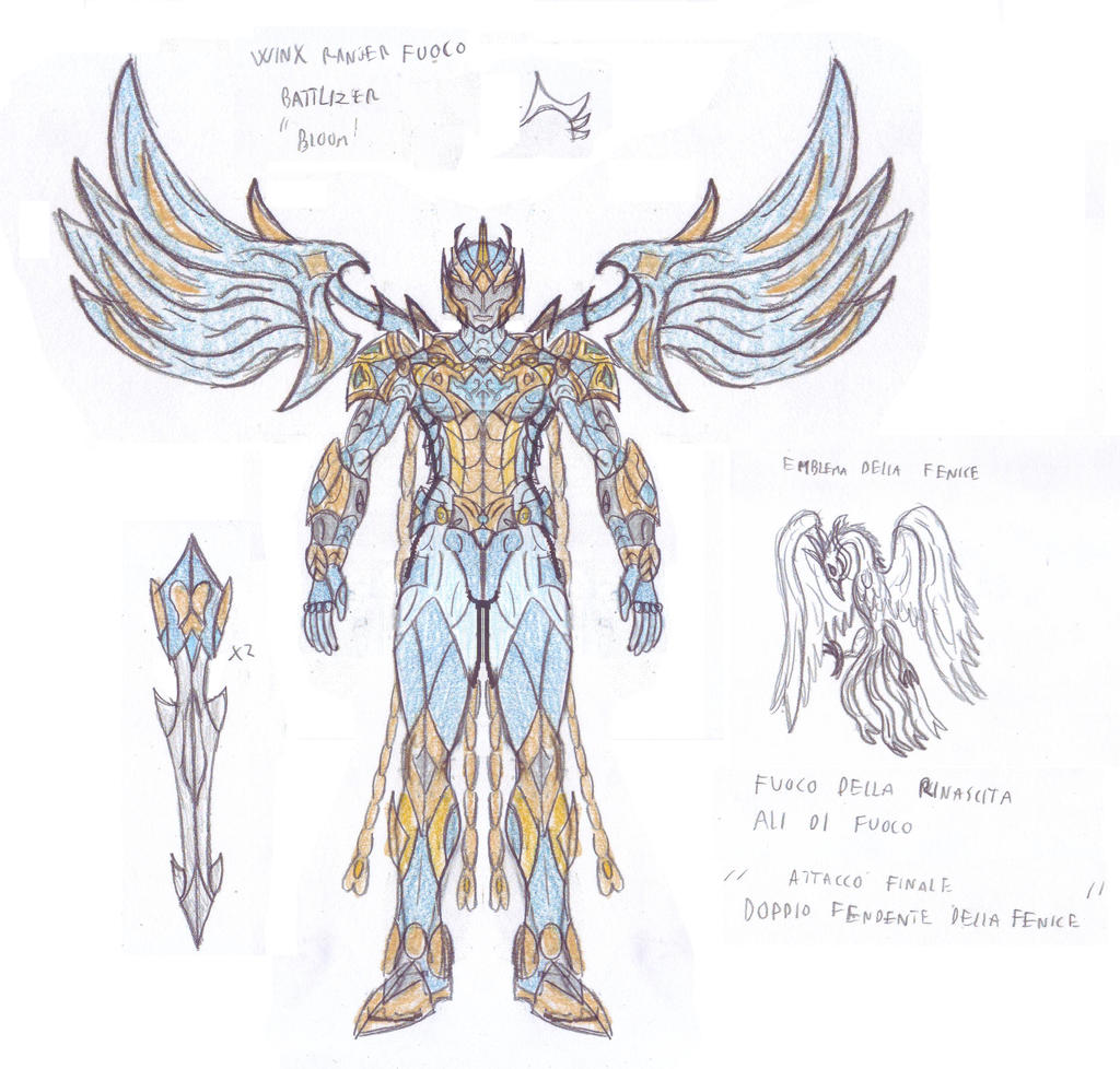 Winx Rangers Winx Ranger Battlizer by saramus01 on DeviantArt