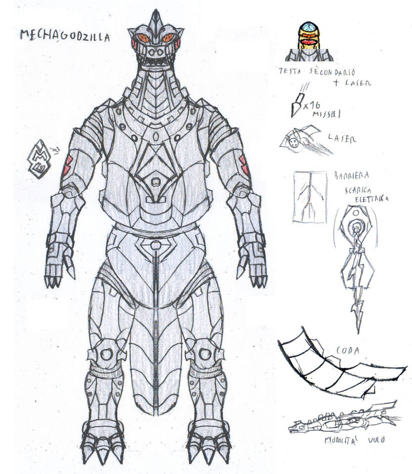 Mechagodzilla by saramus01 on DeviantArt