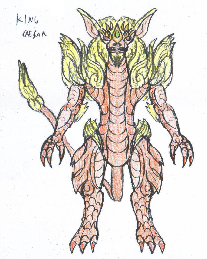 Winged Caesar King Caesar by saramus01 on DeviantArt