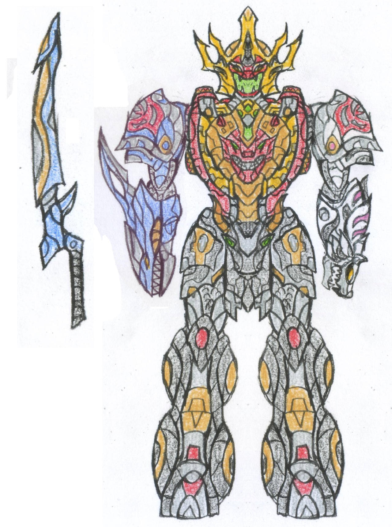Wild Force Megazord Movie by saramus01 on DeviantArt