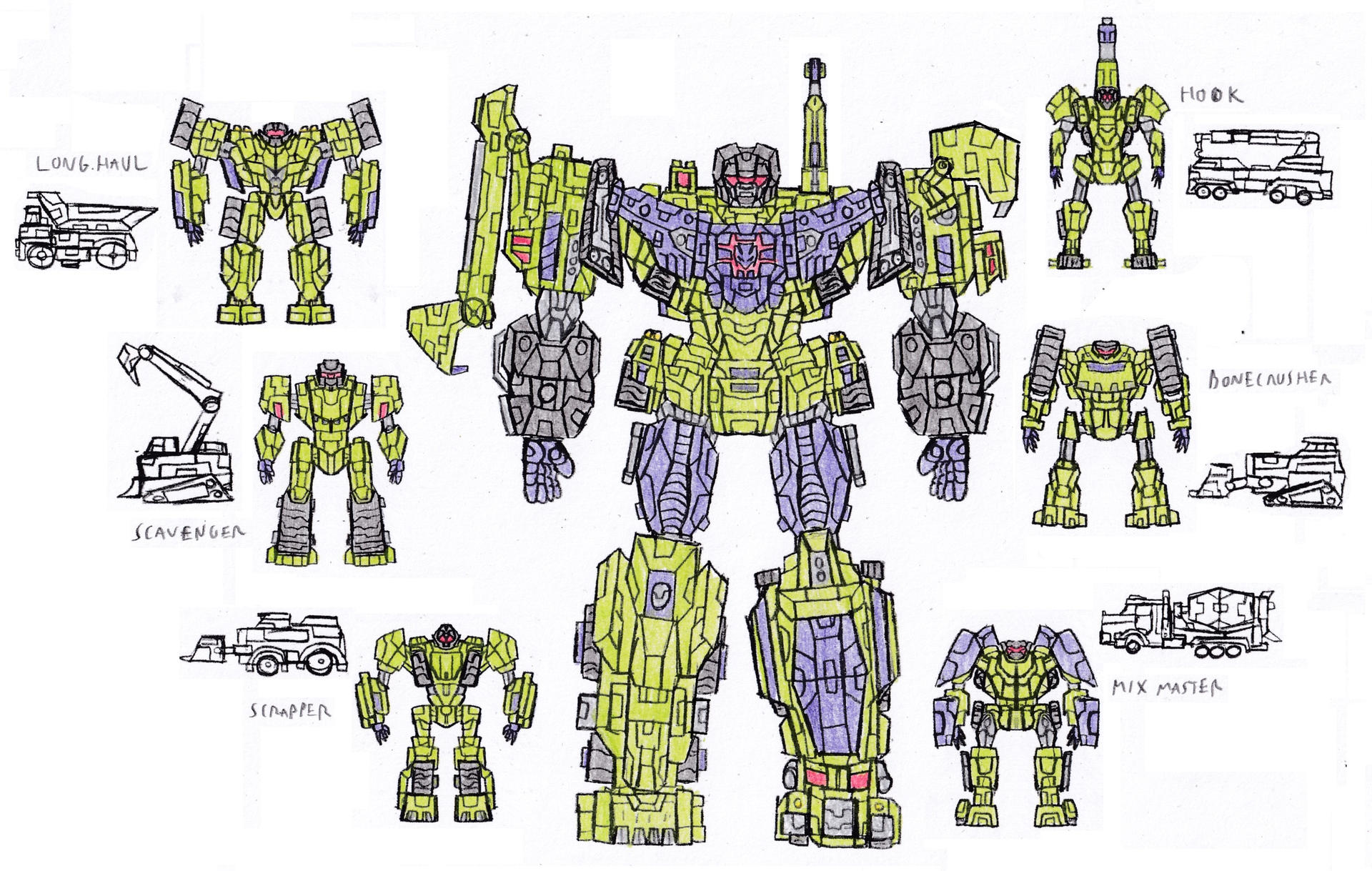 G1 Rotf Devastator Devastator by saramus01 on DeviantArt