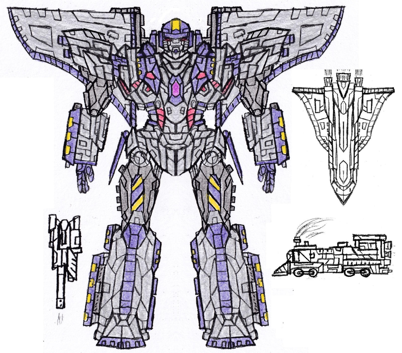 Astrotrain Custom Astrotrain by saramus01 on DeviantArt