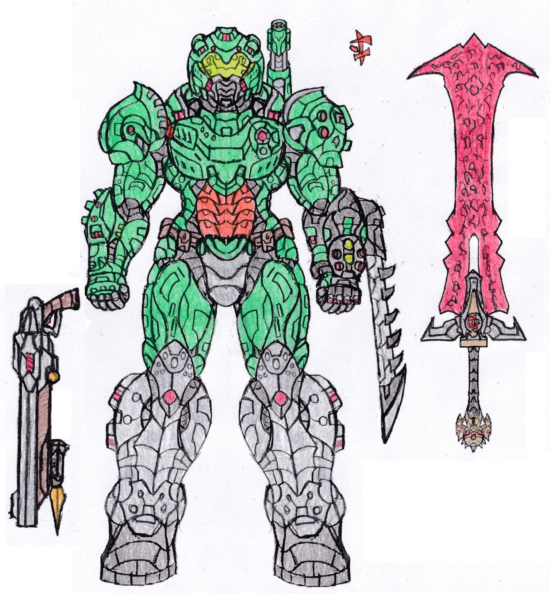 Doom- Slayer by saramus01 on DeviantArt