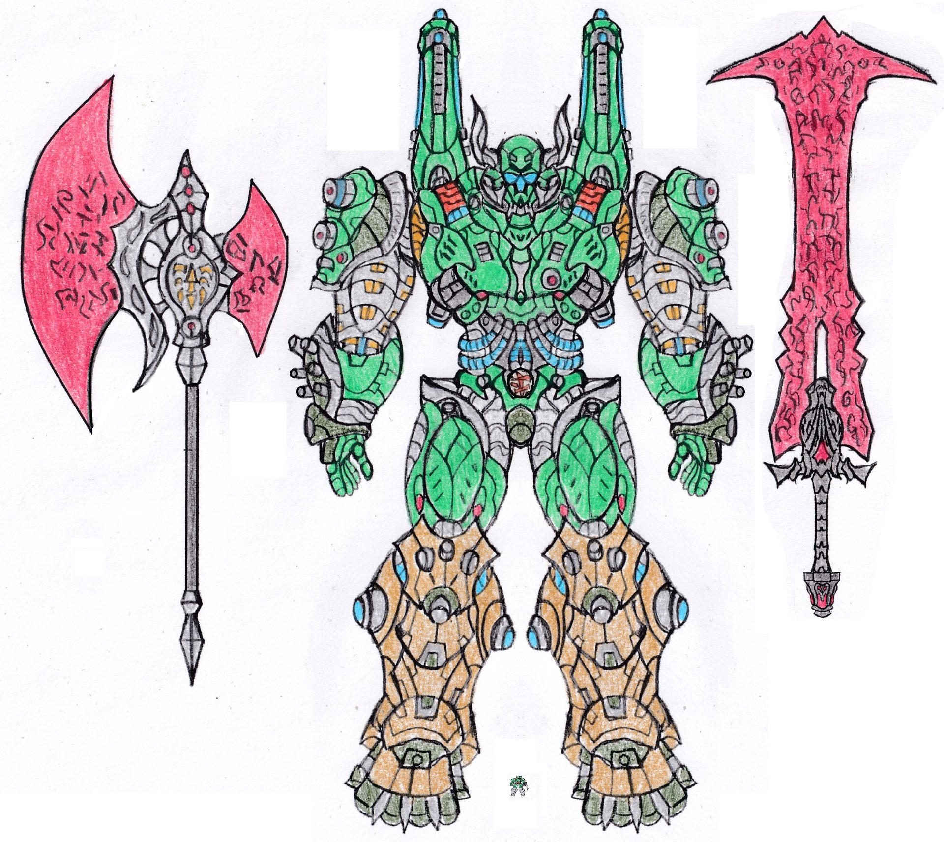 pics Doom Eternal Sentinel Mech doom sentinel mech by saramus01 on