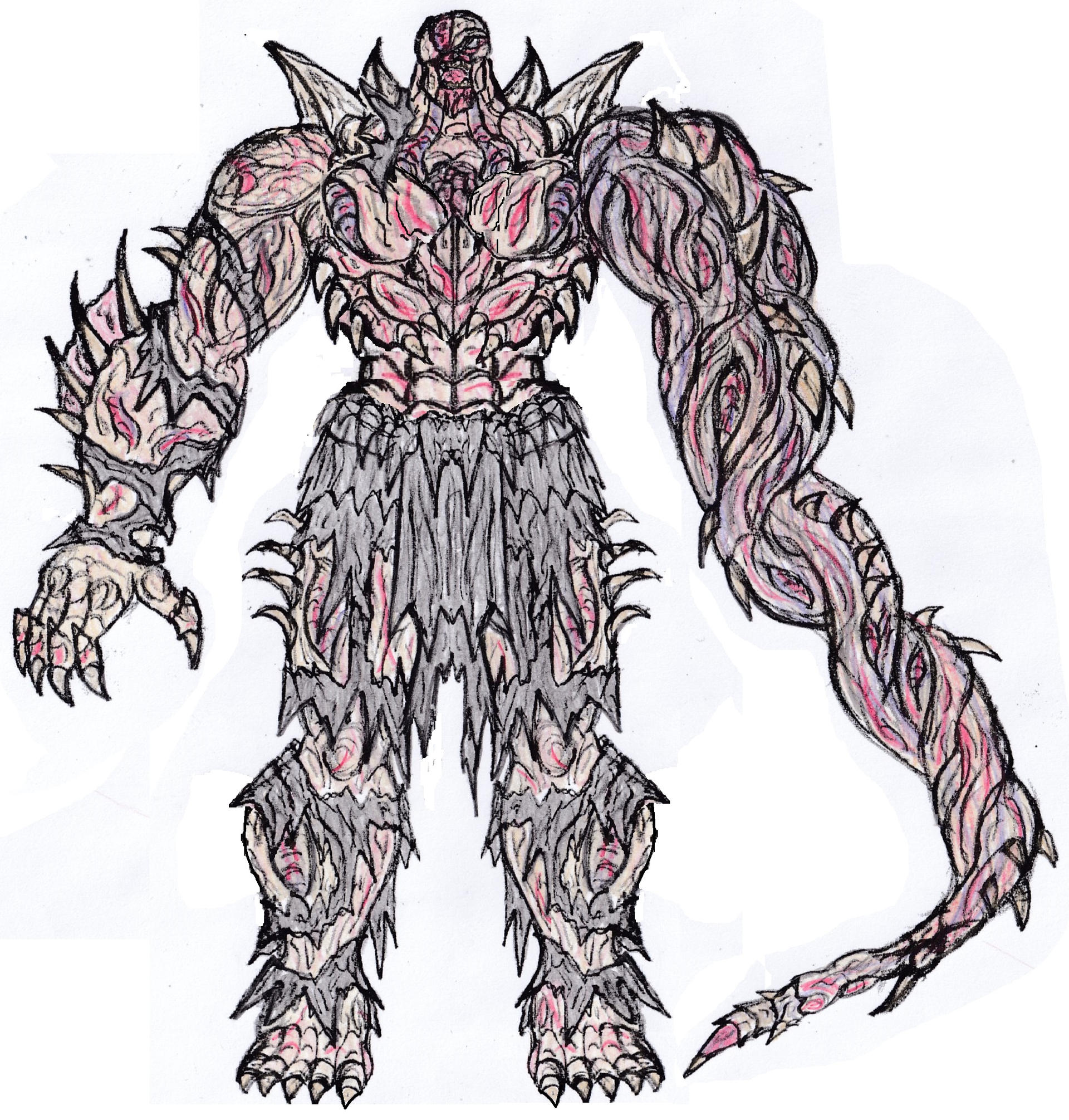 Nemesis mutation, my version. by saramus01 on DeviantArt